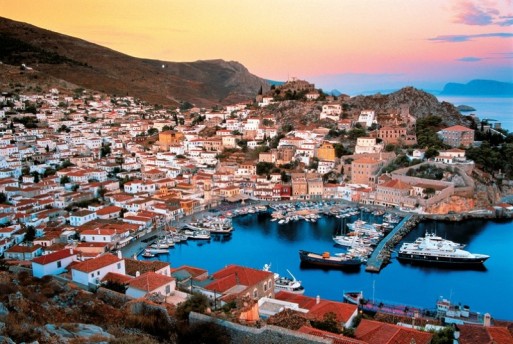 hydra-port-top-view-boats-sunset-island-saronic-gulf-aegean-greece-europe-cel-tours-Custom
